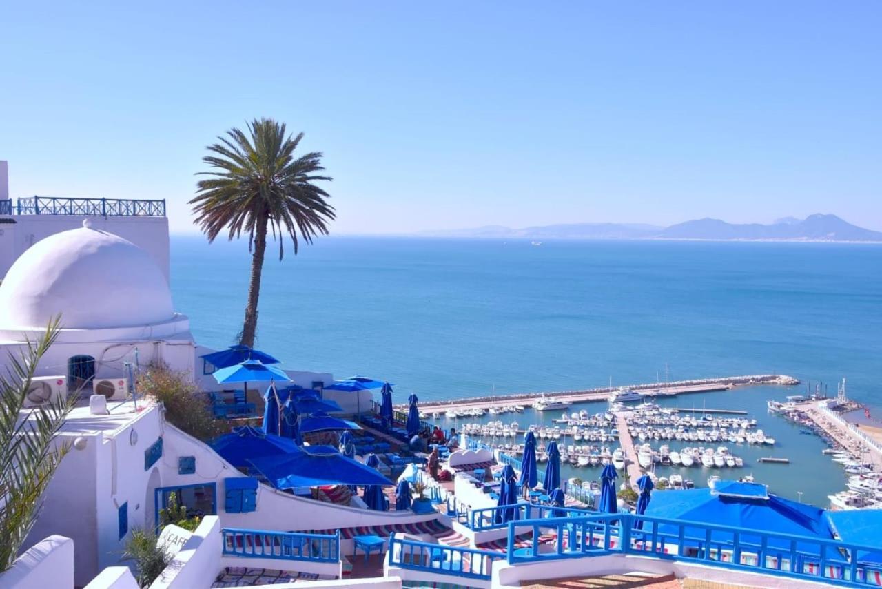 The Blue And White Perle Villa Sidi Bou Ali Dış mekan fotoğraf