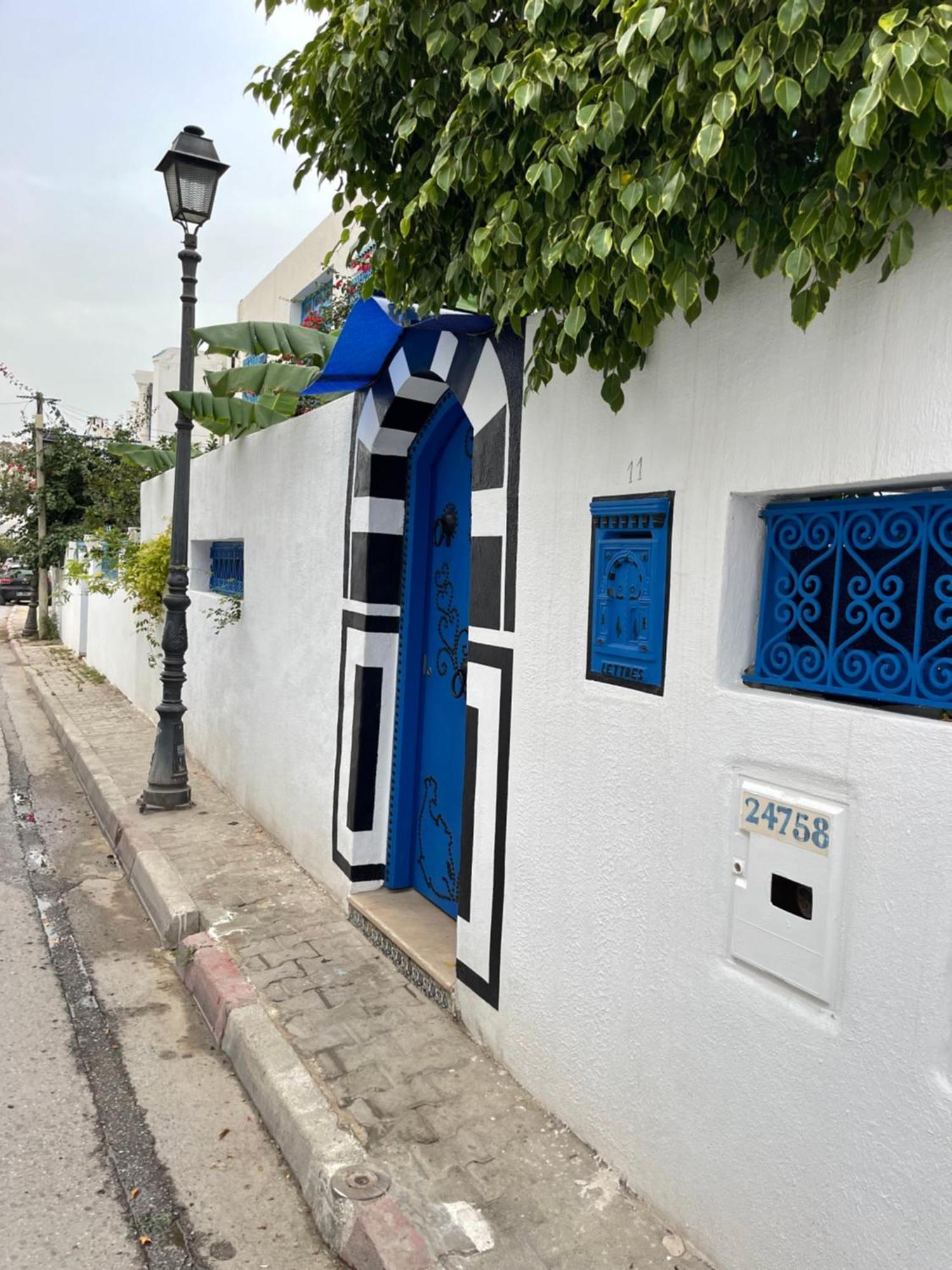 The Blue And White Perle Villa Sidi Bou Ali Dış mekan fotoğraf