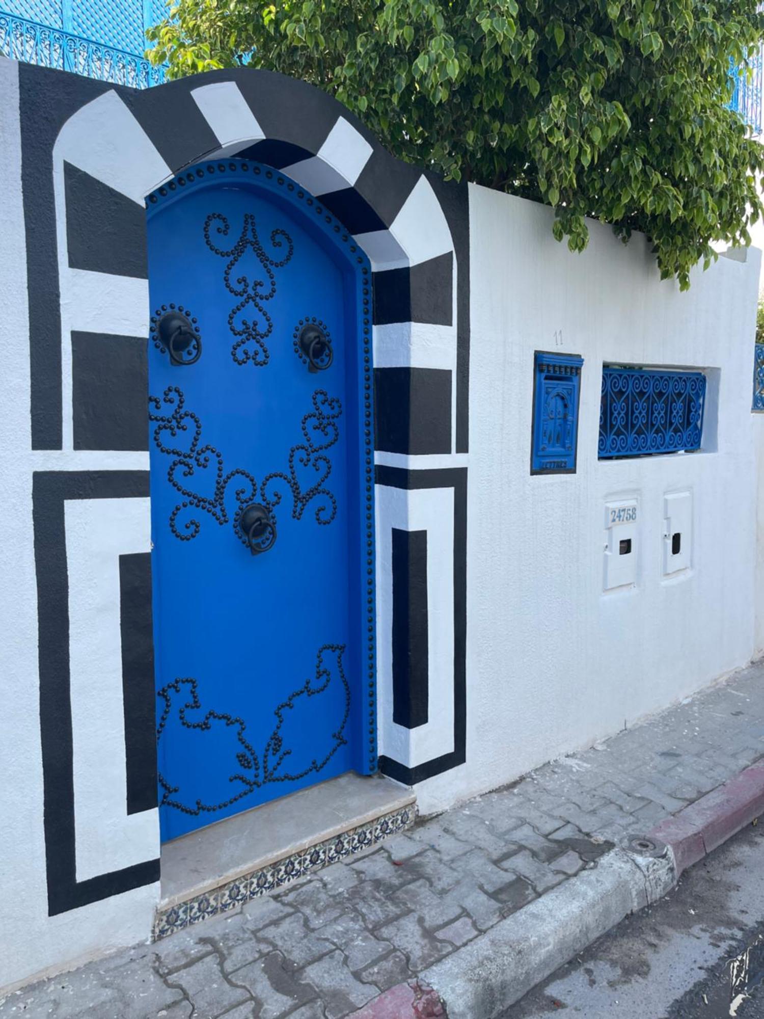 The Blue And White Perle Villa Sidi Bou Ali Dış mekan fotoğraf